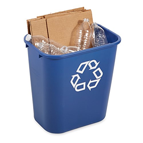 Rubbermaid komercijalni proizvodi 41qt/10.25 GAL kontejner za smeće, za dom/kancelariju / ispod stola, siva