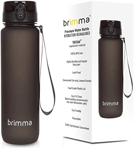 Brimma Premium sportska boca sa propuštenim prevrtanjem TOP poklopca - ekološki prihvatljivi i BPA Free