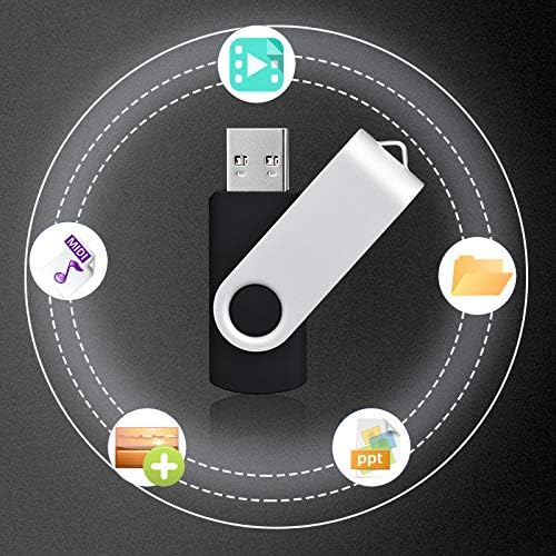 Kexin Flash Drive 64 GB USB Flash Drive 64GB 100 Pack Thumb Drive Show Drive Flash Displati Memorijski štapići