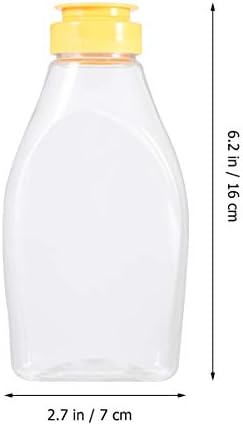 Doitool 4kom plastične bočice sa sokom dozator meda posuda za med bočica bočica za stiskanje meda bočica