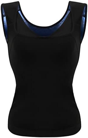 FEER žene bešavni korzet za znoj sauna odijelo tank top Zipper Body Shaper Slimming Shirt