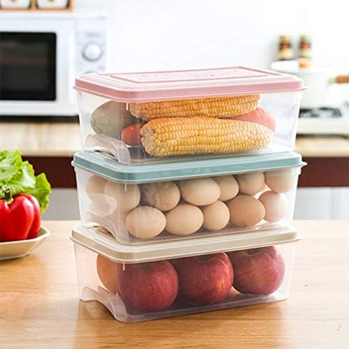 Upkoch kontejneri za skladištenje hrane Organizator za knedle: plastična kutija za skladištenje hrane Organizator povrća frižider frižideri čuvajte hranu sveže BPA besplatne kuhinjske kante za kuhinjski frižider