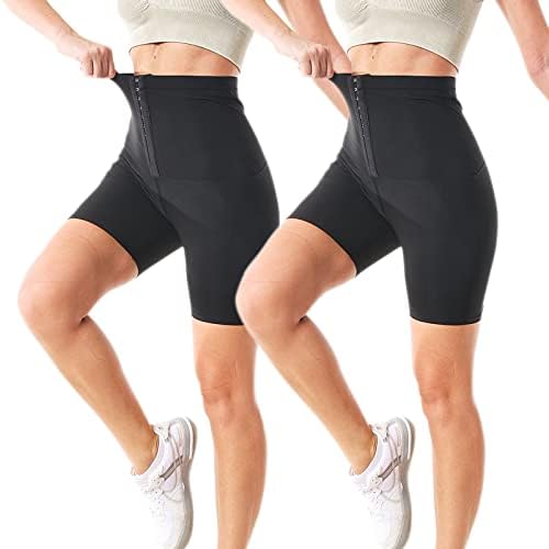 Ženske trenirke za saunu - kompresijske hlače visokog struka za trening & oblikovanje tijela bedara, termo