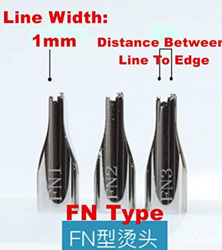 Shanhaitongwan 1pc FN2 Kožni zanati električni ivice za čišćenje stroja Press line Zamenite glavu Tip alata