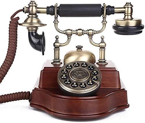 SXRDZ Retro stil telefona, europski stil, [Stvaranje] telefon, stari, [retro], ručni nacrtani uzorak, ožičeni-8