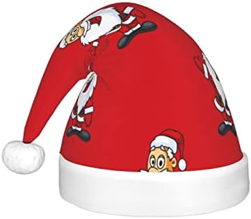 Božićni šešir, LED svjetla ukras šešir, Santa šešir, Unisex udoban i mekan dobar dodir, novogodišnje potrepštine