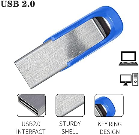 Sxymkj 10pcs modni metalni USB fleš uređaj 128GB 64GB 32GB brzina pogona za brzinu 16GB 8GB 4GB memorijska