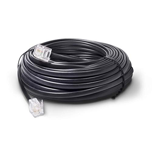 Cimple CO telefonska linija 100 stopa - modularni telefonski produžni kabel 100 stopa - 2 provodnika kabela