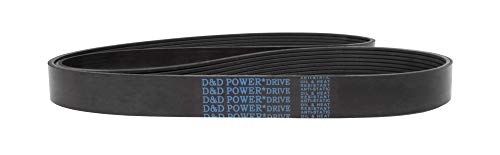 D & D Powerdrive 380K4 Poly V pojas, 38,75 Dužina, 0,57 Širina