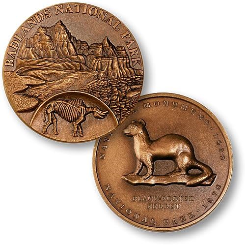 Badlands National Park Coin