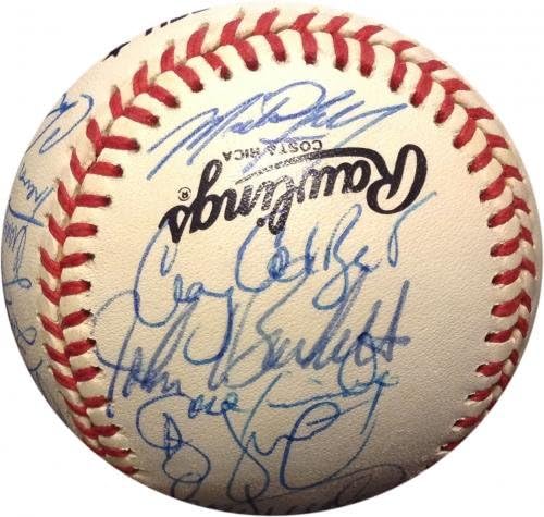 1992 San Francisco Giants Team potpisao je NL Baseball 27 Autos Craig Clark COA - AUTOGREMENA BASEBALLS