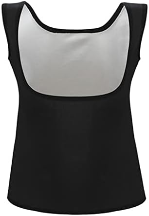 LMMDDP ženski bešavni korzet za znoj sauna odijelo tank top Zipper Body Shaper Slimming Shirt