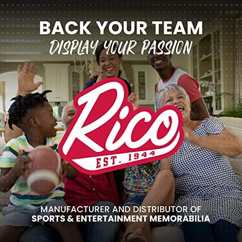 Rico Industries NFL Fudbalski dijamantski rez zastop za zastavu Kantin - Početna i dnevni boravak Décor - Soft Felt Ez za objesiti