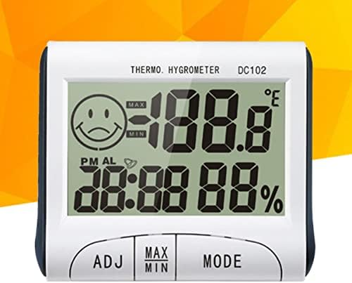 Pribor za monitar DC Alarm Mini tajmer LCD higrometar Hizgrame, temperatura mjerača Digitalni zaslon