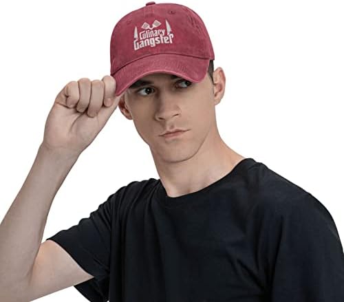 wikjxiz kulinarski gangsterski šeširi kaubojska kapa podesivi modni kamiondžija Tata šešir za muškarce žene