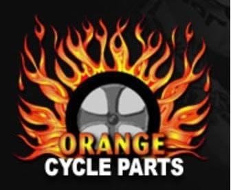 Narandžasti dijelovi ciklusa 17 x 1 traka za naplatke motocikla