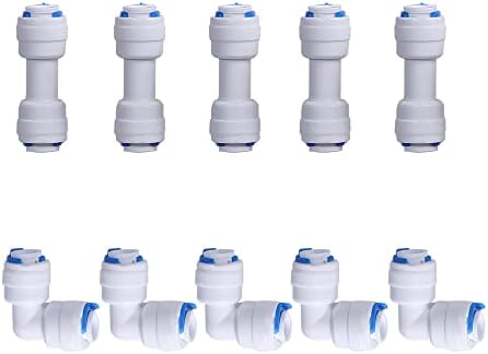 1/4 Od 12 kom Quick Connect gurnite za spajanje za sistem reverzne osmoze vode priključak cijevi za vodu
