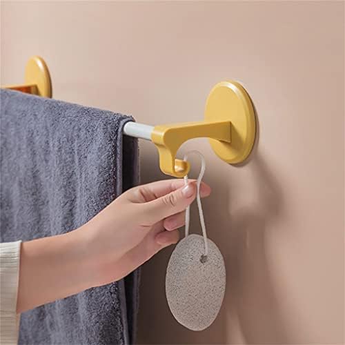 SMLJLQ samoljepljivi ručnik bar / bez bušilice ručni ručnik ručnik ručni ručnik za kupanje zidni nosač ručnik