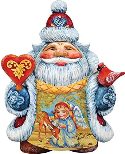 Djed Mraz sa Angel i Jelenom Figurinom od strane G.DebebHT 533413
