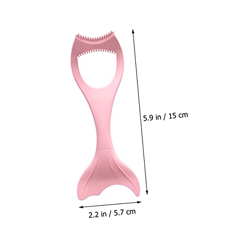 Healeved 2kom četkica za maskaru silikonske posude za LED Pink masaža silika Gel