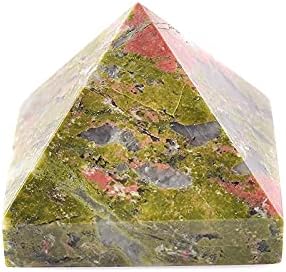 Ertiujg HUSONG312 1pc Prirodni piramidni iscjeljivanje kamena Reiki Obelisk ukrasi Kristalno point toranj