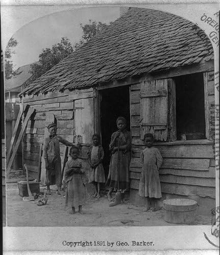 Fotografija: Molimo vas da Mister uzme njenu Tintype,afroameričku djecu, C1891, izvan kuće
