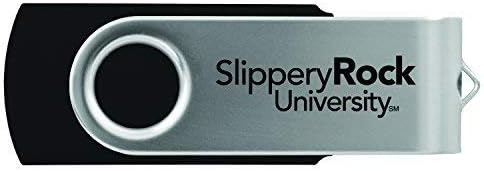 LXG, Inc. Slippery Rock University -8GB 2.0 USB Flash Drive-crna