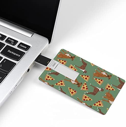 Bokseri pizza pica hrana boxer pasička kartica USB 2.0 Flash Drive 32g / 64g uzorak ispisano smiješno