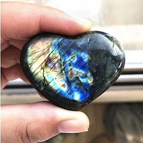 Blugy 1pc Moonstone Crystal Labradoritet palminski kamen zacjeljivanje kvarcnog dragog kamena zabrinuti
