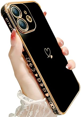 Ottwn Kompatibilan sa iPhone 11 futrolom za žene slatki meko TPU sa 4 uglove udarne zaštite od udara 11