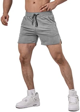 Firstgym muns opremljeni kratke hlače 4 Brzo suho vježbanje trčanja bodybuilding mrežaste kratke hlače