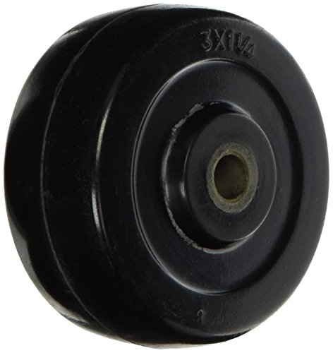 RWM Casters HRO-0312-05-si 3 x 1-1/4 točak od tvrde gume sa uljnim ležajem za osovinu 5/16, kapacitet 250 funti