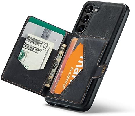 Hxy futrola za Samsung Galaxy S23 5G, odvojiva magnetna kartica za novčanik Cash Slot Case Cover podržava