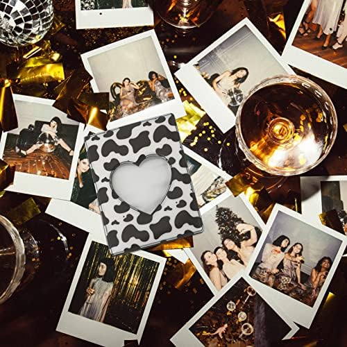 Bestoyard Couples Pokloni mini album mini album za 3 inča Fotografije Slatka krava uzorak uzorka malih studenata