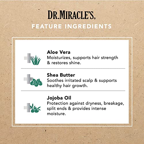 Miracle Hot Gro hair and Scalp Treatment - za zdrav rast kose & Sjaj, sadrži Aloe, Shea Butter, & Jojoba ulje, jača, vlaži & Uslovi, 4 oz