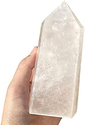 1,7 lb zacjeljivanje kristalnog štapa - prirodno čisto kremenski point - Crystal Wand TOČKA IZOLO