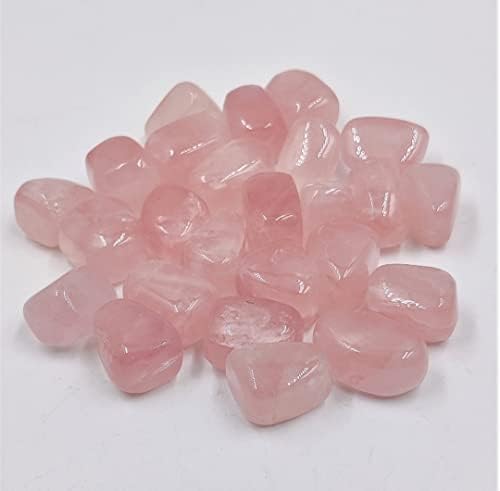 Aashita Creations Rose Quartz prirodni šljunak za šljunak za srce čakre liječenje reiki kristalne terapije,