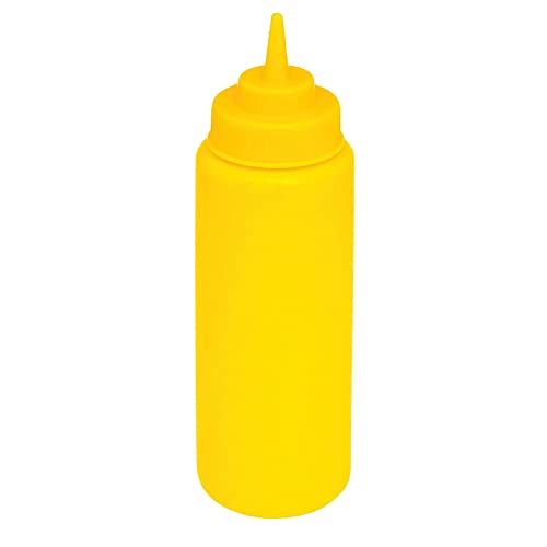 G. E. T. preduzeća SB-24-y žuta 24 oz. Flaša Za Stiskanje, Otporna Na Lomljenje, Žuta