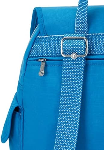 Kipling Ženski gradski paket mali ruksak, lagani svestran daypack, školska torba, željna plava, 10.75''l
