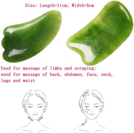 ShengXia prirodni masažer za lice-Gua Sha masažer za struganje lica-Set za masažu ljepote za mršavljenje