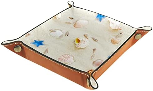Morske školjke raštrkane kutije za skladištenje pijeska Noćni desktop ladicu Promijeni tipku Novčanik Novčanik