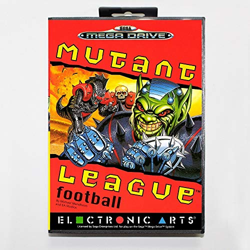 Romgame Mutant League Fudbal 16-bitni Sega MD Game Card sa maloprodajom za Sega Mega Drive za Genesis