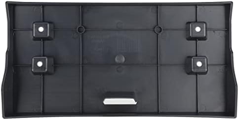 [1 paket] Prednja licencna ploča Frames nosač nosača Kompatibilan sa 15-18 džip Renegade Trailhawk, mat