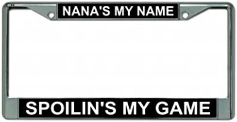 Nana moje ime Spailin's Moja igra Chrome Licenger ploča