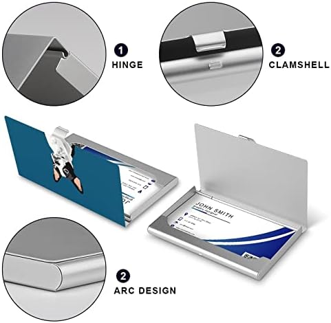 Držač poslovne lične karte Bostonskog terijera Silm Case profesionalni džep za Organizator metalnih kartica