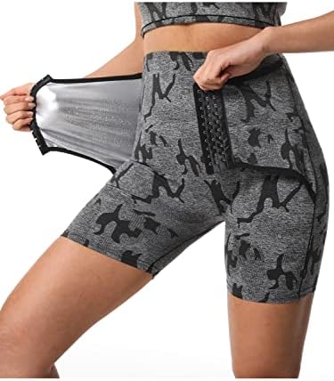 Uxzdx CUJUX Shaper pantalone za žene Waist Trainer za saunu odijelo za treniranje znoja sa kontrolom stomaka
