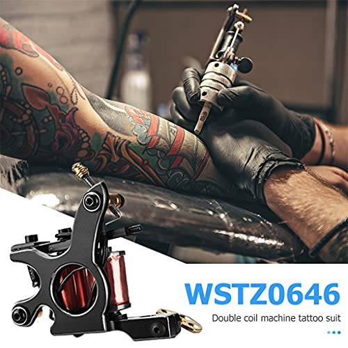 HOUKAI 2 Tattoo Machines Set kompletan Tattoo Kit Coil Tattoo Machine Tattoo Tattoo igle za napajanje trajne šminke Tattoo sets
