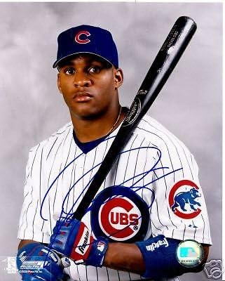 Roosevelt Brown Chicago Cubs potpisan 8x10