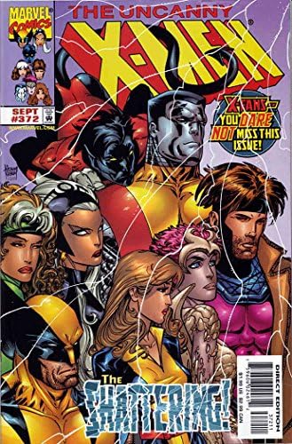 Uncanny X-Men, 372 VF ; Marvel comic book / Adam Kubert