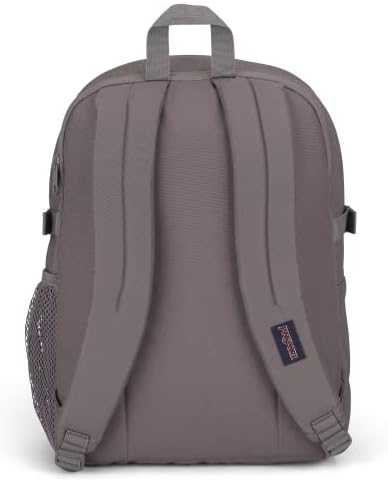 JanSport Main Campus FX ruksak sa kožnim ukrasima, Graphite Grey